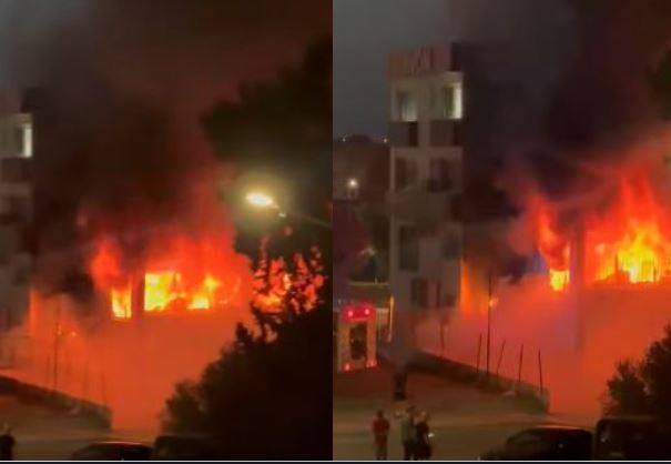 Πυρκαγιά σε κατάστημα ηλεκτρικών ειδών-Έκλεισε τμήμα στη λεωφόρο Στροβόλου/VID