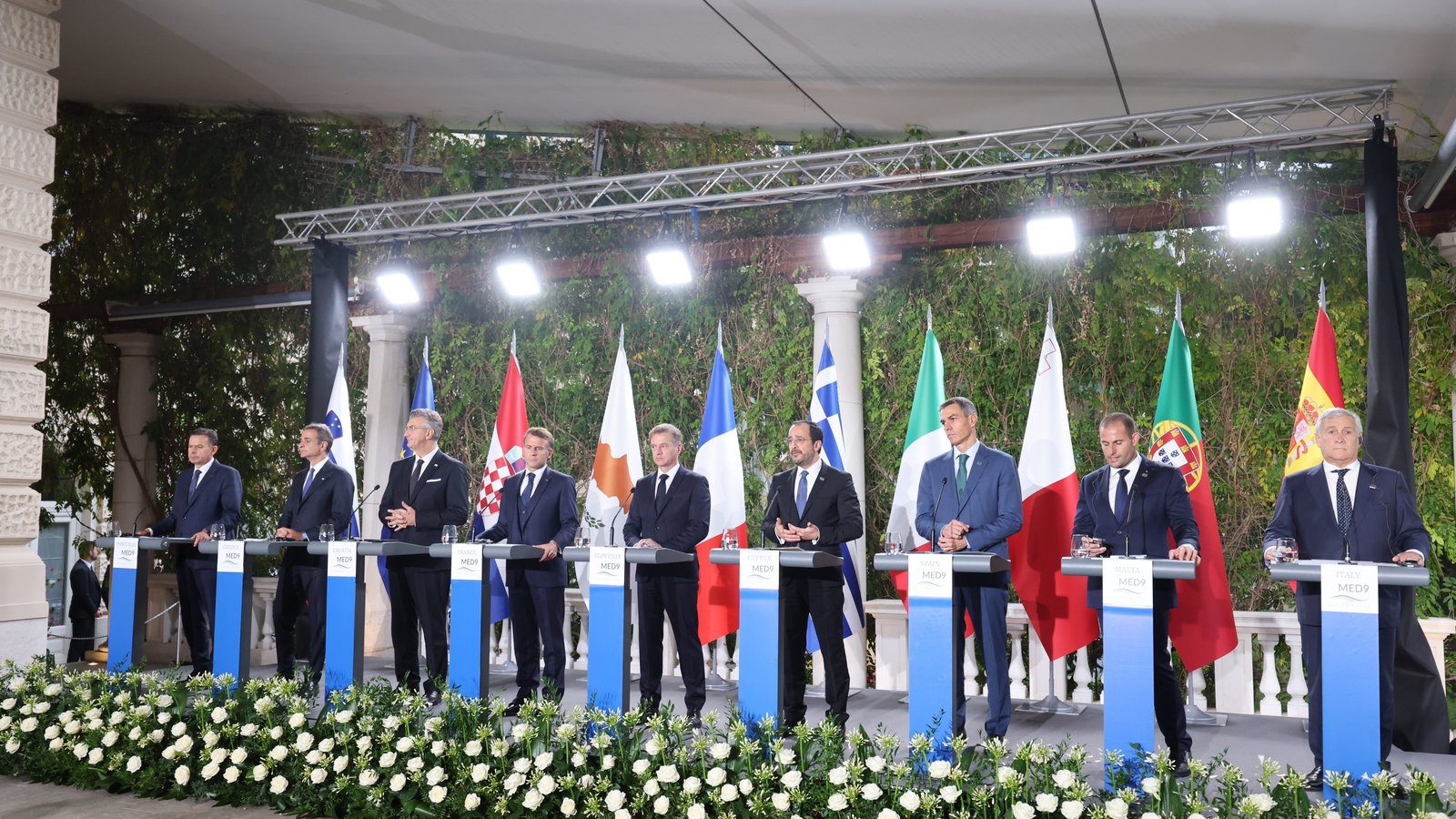 Στήριξη της Κύπρου από τη MED9 για λύση εντός του πλαισίου του ΟΗΕ Στήριξη της Κύπρου από τη MED9 για λύση εντός του πλαισίου του ΟΗΕ