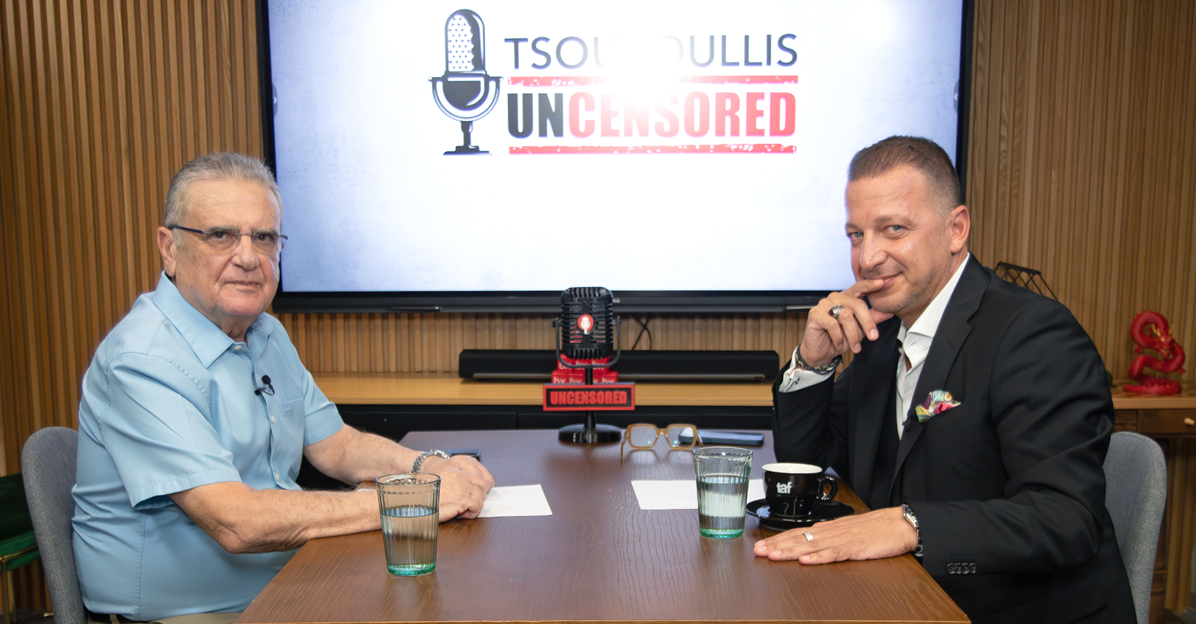 Uncensored: Ο Χρύσανθος Τσουρούλλης υποδέχεται τον Ανδρέα Χασαπόπουλο (VID) Uncensored: Ο Χρύσανθος Τσουρούλλης υποδέχεται τον Ανδρέα Χασαπόπουλο (VID)