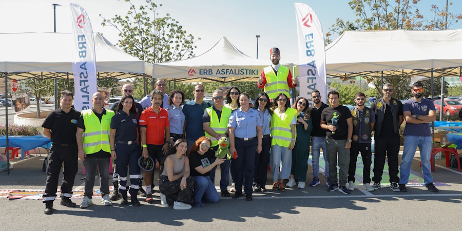 ERB ASFALISTIKI και Αστυνομία Κύπρου ένωσαν δυνάμεις για την οδική ασφάλεια
