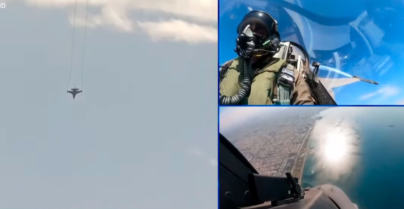 Το συγκινητικό μήνυμα του πιλότου του F-16: «Τιμάμε αυτούς που τίμησαν το ΟΧΙ»