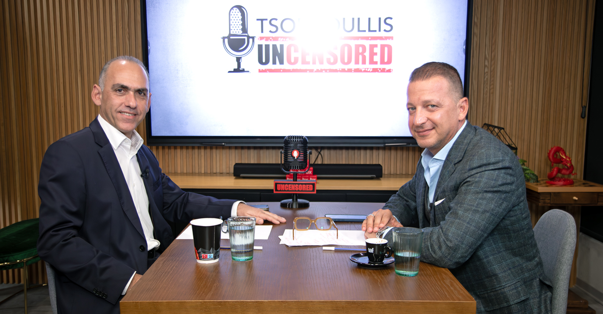 Uncensored: Ο Χρύσανθος Τσουρούλλης υποδέχεται τον Χάρη Γεωργιάδη (ΒΙΝΤΕΟ) Uncensored: Ο Χρύσανθος Τσουρούλλης υποδέχεται τον Χάρη Γεωργιάδη (ΒΙΝΤΕΟ)