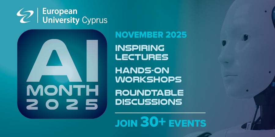 AI Month 2025: Διαλέξεις, Εργαστήρια και Συζητήσεις για την Τεχνητή Νοημοσύνη AI Month 2025: Διαλέξεις, Εργαστήρια και Συζητήσεις για την Τεχνητή Νοημοσύνη