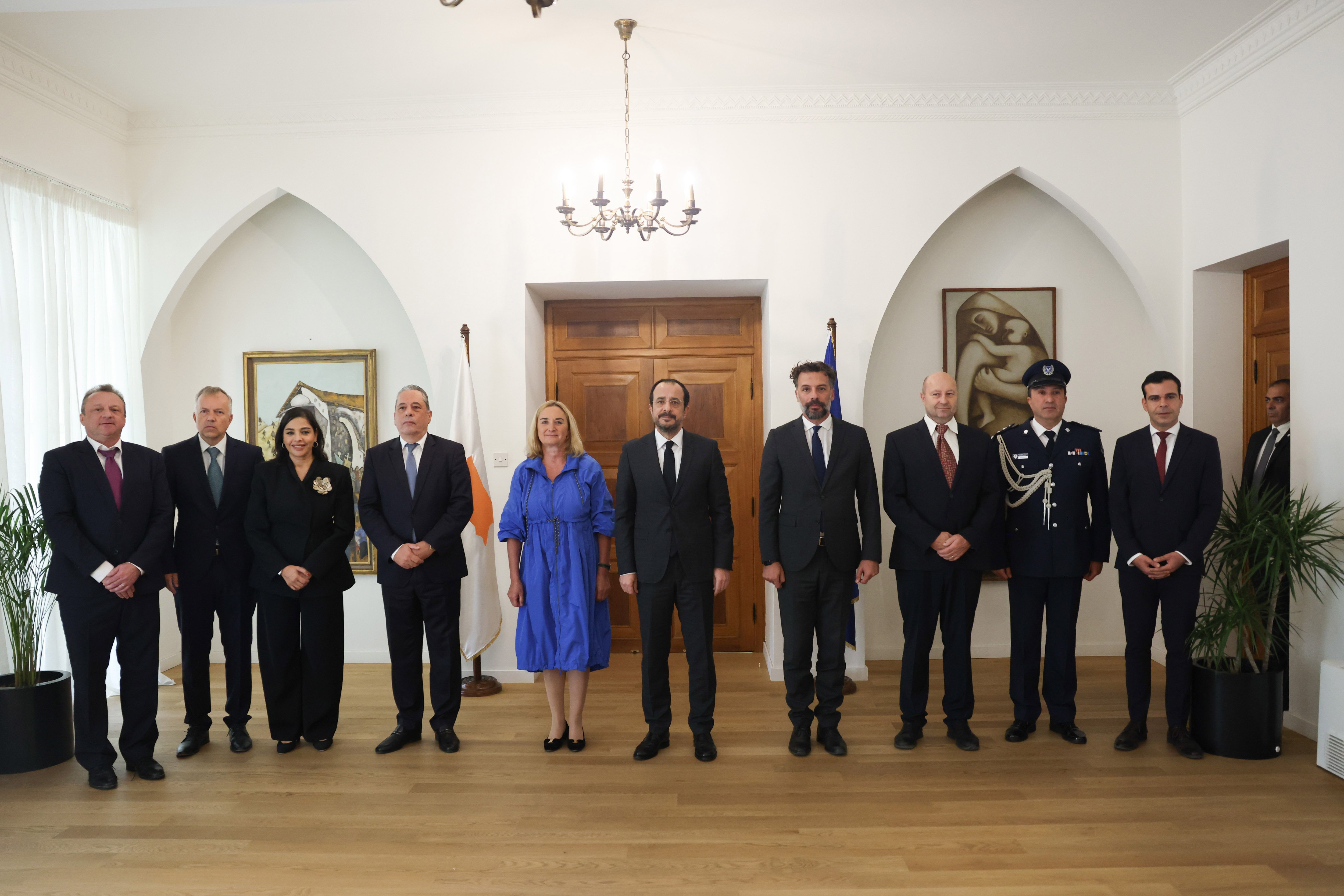 Ο Πρόεδρος ευχαρίστησε την Τσεχία για τη θέση αρχών στο Κυπριακό