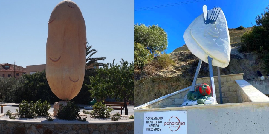 Πισσούρι: Μετά την Πατάτα ήρθε το Χαλλούμι - Το νέο viral Μνημείο