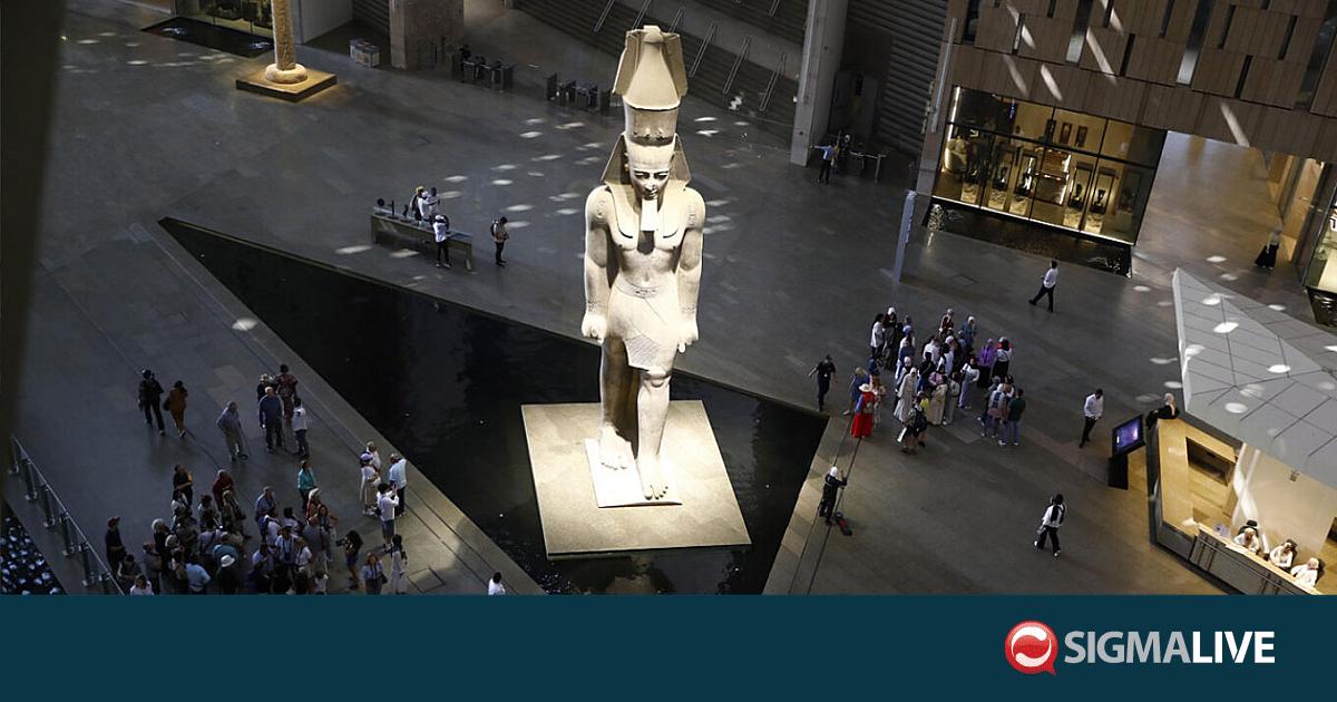 Πρώτες εικόνες από το Αιγυπτιακό Μουσείο-Εντυπωσιακό κτίριο, κορυφαία εκθέματα Πρώτες εικόνες από το Αιγυπτιακό Μουσείο-Εντυπωσιακό κτίριο, κορυφαία εκθέματα