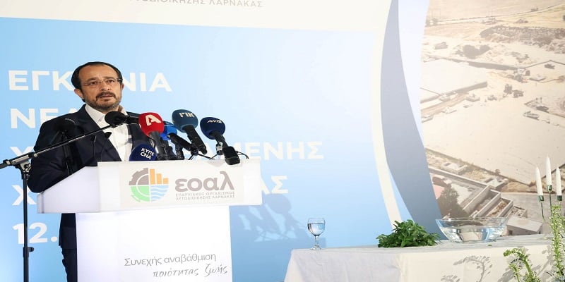 ΠτΔ: Στόχος ως το 2028 η Κύπρος να μπορεί να καλύψει 100% των αναγκών ύδρευσης