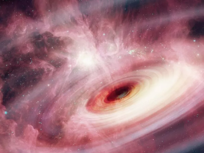 Καταγράφηκε η μεγαλύτερη λάμψη μαύρης τρύπας