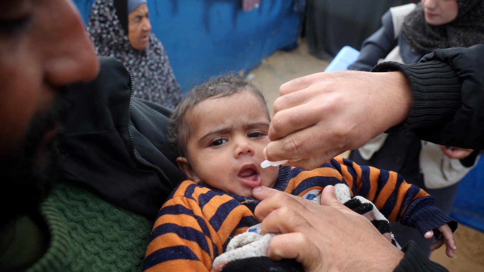 ΠΟΥ: Ετοιμάζει εκστρατεία εμβολιασμού 44.000 παιδιών στη Λωρίδα της Γάζας