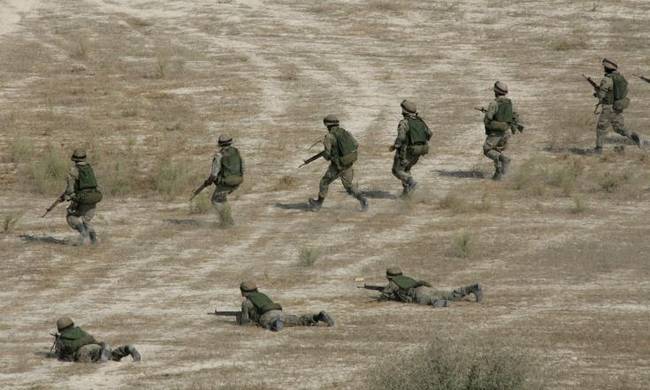 Ξέσπασε πυρκαγιά κατά τη διάρκεια βολής της ΕΦ στη Λάρνακα