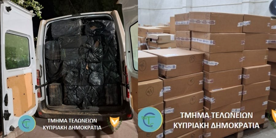 Εντόπισαν παράνομα τσιγάρα αξίας €380,000 στα Λύμπια- Υποψίες σύνδεσης με Πύλα