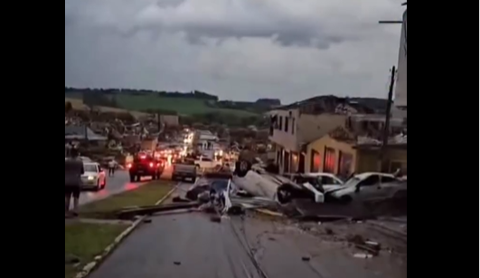 Φονικός ανεμοστρόβιλος στη Βραζιλία: 5 νεκροί και 130 τραυματίες (ΒΙΝΤΕΟ)