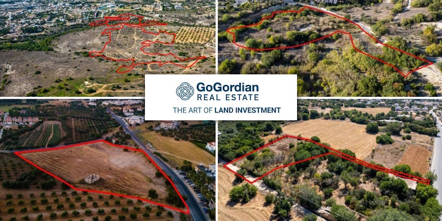 The Αrt of Land Investment - Οικιστικές επιλογές στην Πάφο από την Gordian