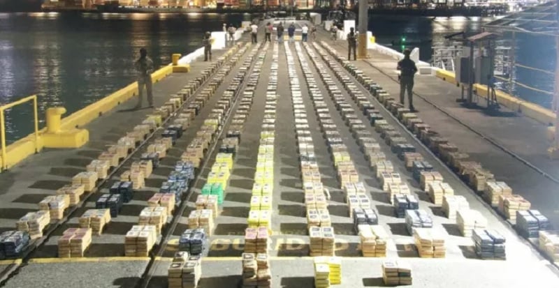 Παναμάς: Κατάσχεση 12 τόνων κοκαΐνης (ΒΙΝΤΕΟ)