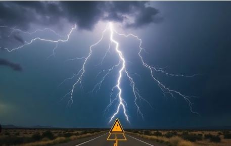 Νέα κίτρινη προειδοποίηση για ισχυρές καταιγίδες