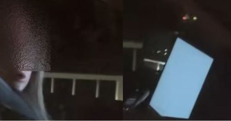 ΒΙΝΤΕΟ: Οδηγούσε στον αυτοκινητόδρομο κρατώντας κινητό και λάπτοπ