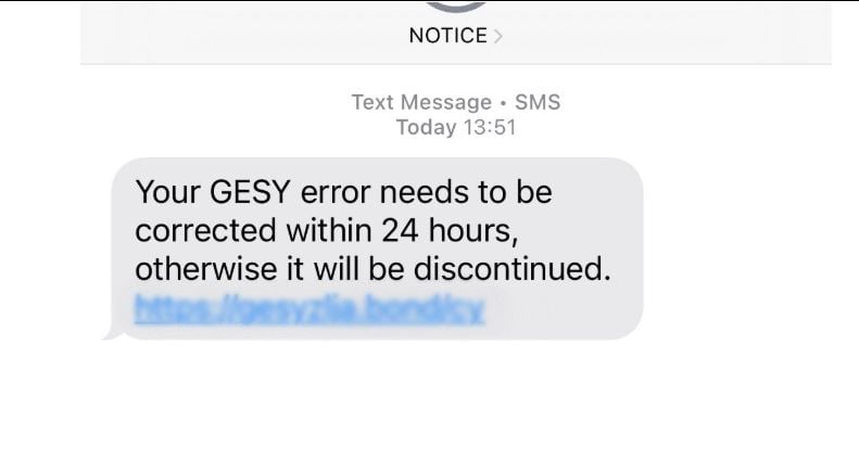 Νέα απάτη με ύποπτα μηνύματα που παριστάνουν το ΓεΣΥ – Τι να προσέχετε