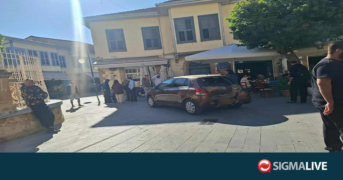 Παρολίγον τραγωδία στη Φανερωμένη – Χτύπησε με όπισθεν σε καφετέρια (ΦΩΤΟ)