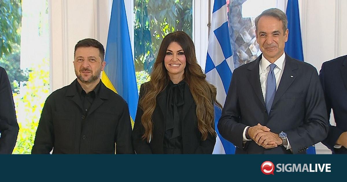 Παρουσία Μητσοτάκη, Ζελένσκι και Γκίλφοϊλ υπεγράφη η ενεργειακή συμφωνία