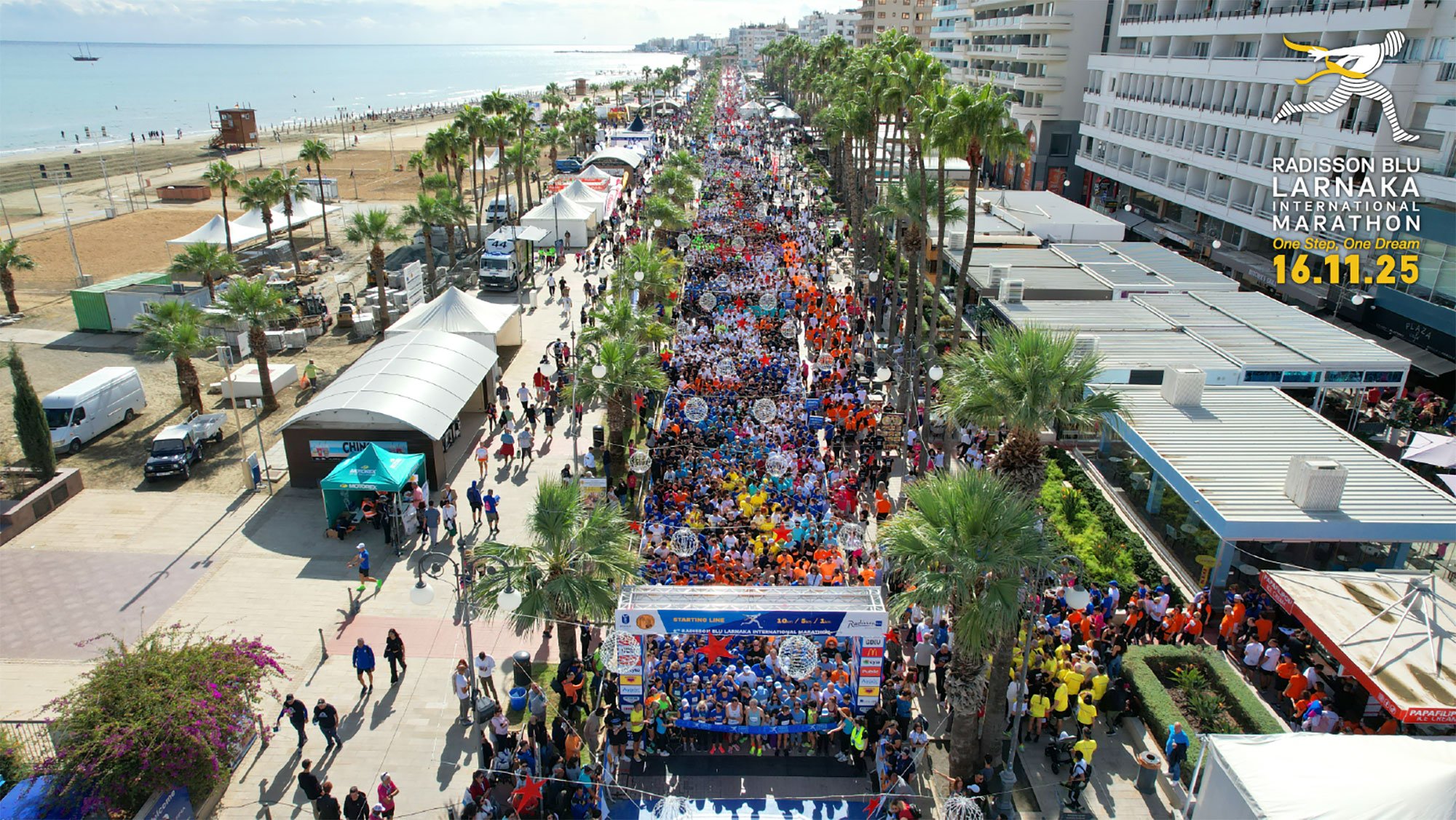 Με ρεκόρ προσέλευσης ο 8ος Radisson Blu Διεθνής Μαραθώνιος Λάρνακας