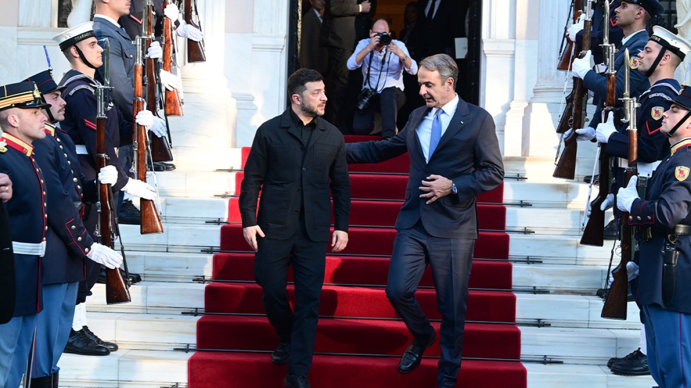 Οι έξι ώρες του Ζελένσκι στην Αθήνα-Ο κάθετος διάδρομος και τα θαλάσσια drones