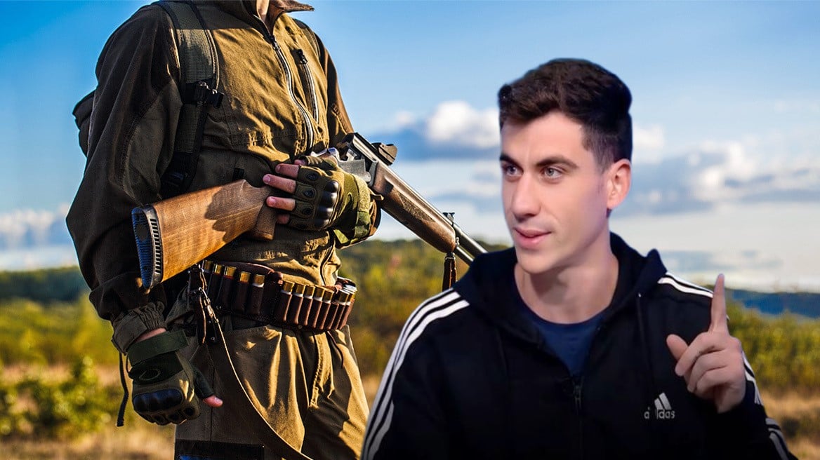 Φειδίας: Είμαι χορτοφάγος αλλά δεν είμαι εναντίον του κυνηγιού (vid)