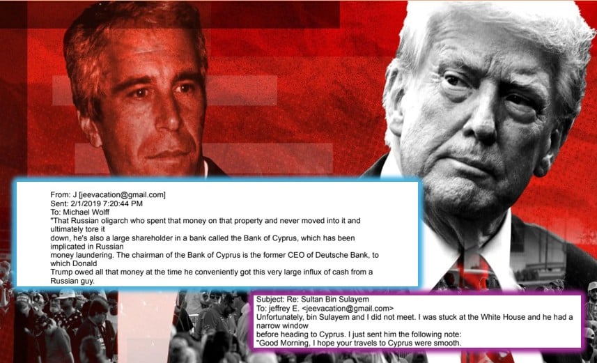 Τα ίχνη της Κύπρου στα e-mails του Τζέφρι Έπσταϊν