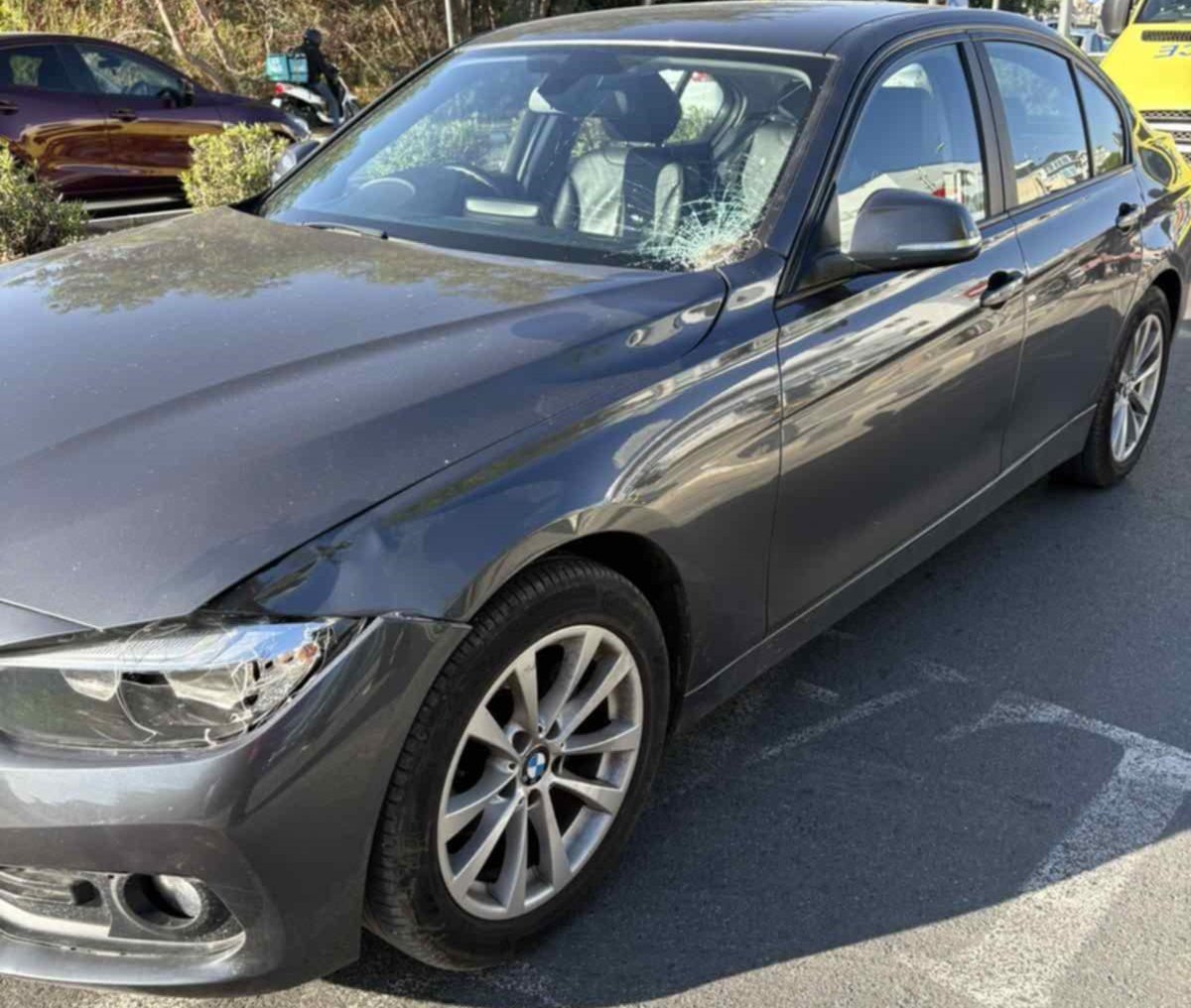 Οδηγός παρέσυρε με το όχημά του πεζή στη Λευκωσία - Εικόνα από το σημείο