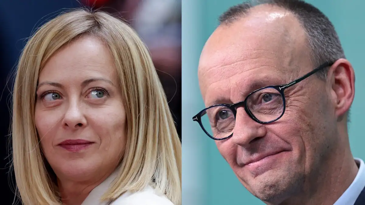 Ουκρανικό: Τηλεφωνική επικοινωνία Μελόνι-Μερτς για ειρηνευτικό σχέδιο Τραμπ