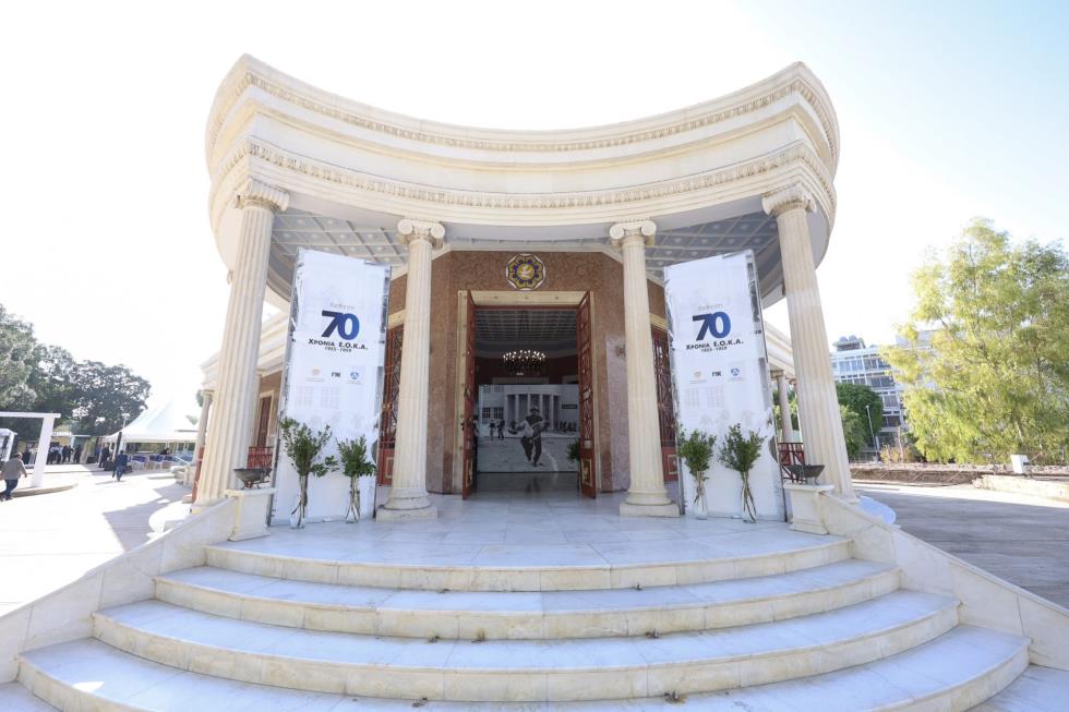 Εγκαινιάστηκε χθες η έκθεση «70 χρόνια ΕΟΚΑ 1955-1959» με παρουσία ΠτΔ