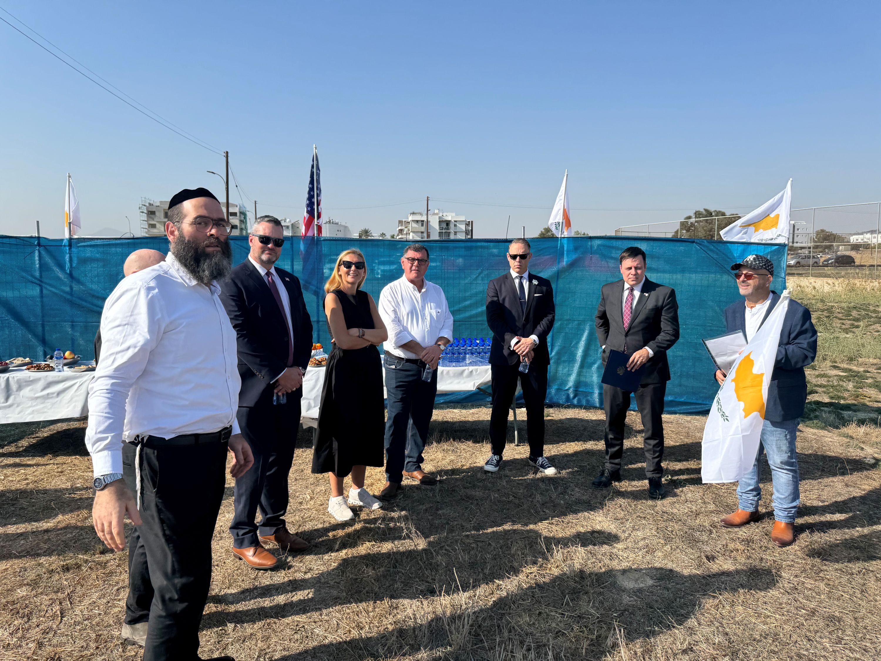 Λάρνακα: Υπό δρακόντεια μέτρα η δεντροφύτευση Ισραηλινών μετά τις αντιδράσεις