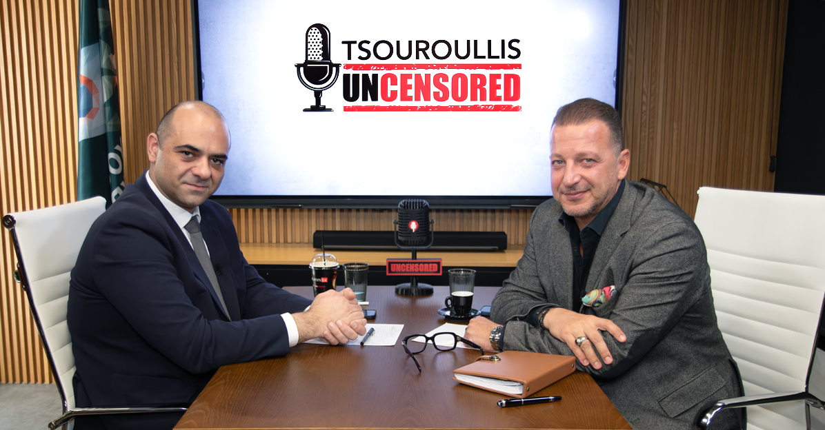 Uncensored: Ο Χρύσανθος Τσουρούλλης υποδέχεται τον Γιάννη Παναγιώτου (ΒΙΝΤΕΟ)