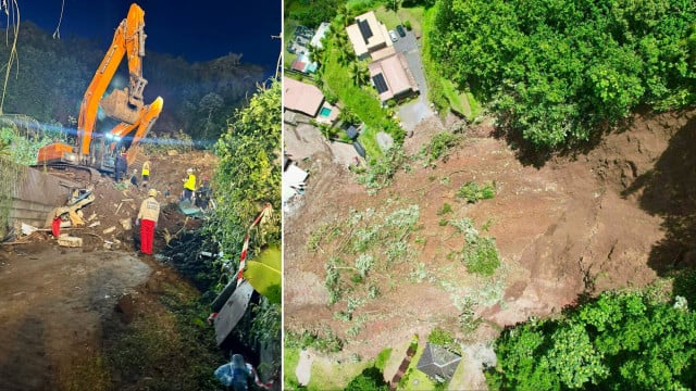 Τουλάχιστον επτά νεκροί εξαιτίας κατολίσθησης στην Ταϊτή (vid)