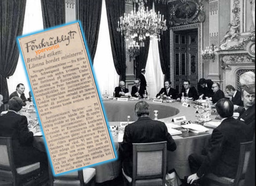 «Αφήστε το τραπέζι, κυρία υπουργέ!»-Το ξεχασμένο επεισόδιο με Νορβηγία & Κύπρο