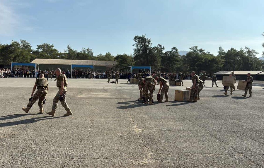 ΒΙΝΤΕΟ: Τελετή απονομής των πράσινων μπερέ - «Χώμα που περπάτησα, Αμμόχωστος»