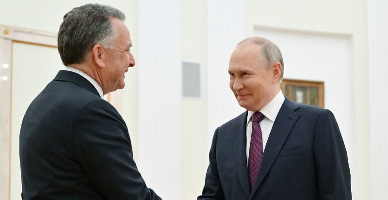 Στη Μόσχα ο Γουίτκοφ για συνάντηση με Πούτιν-«Καλές πιθανότητες για συμφωνία»