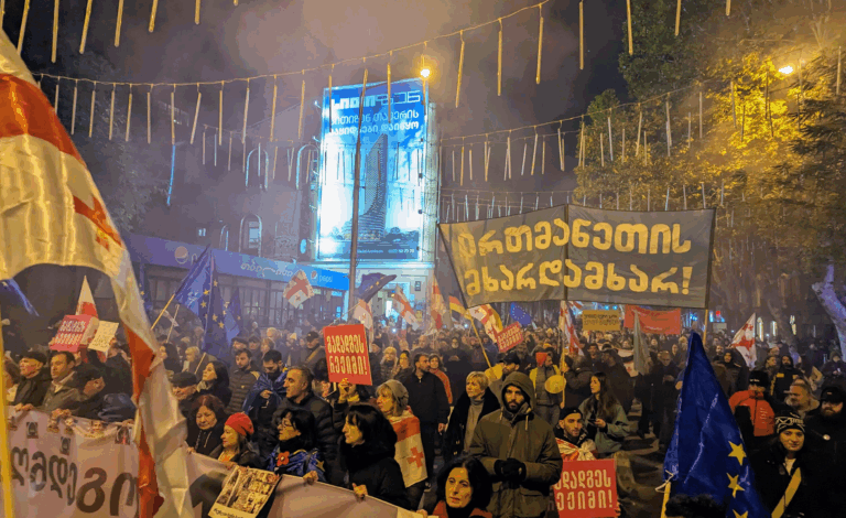 Γεωργία: Ψέκασαν διαδηλωτές με τοξικό ουσία από τον Α’ Παγκόσμιο Πόλεμο