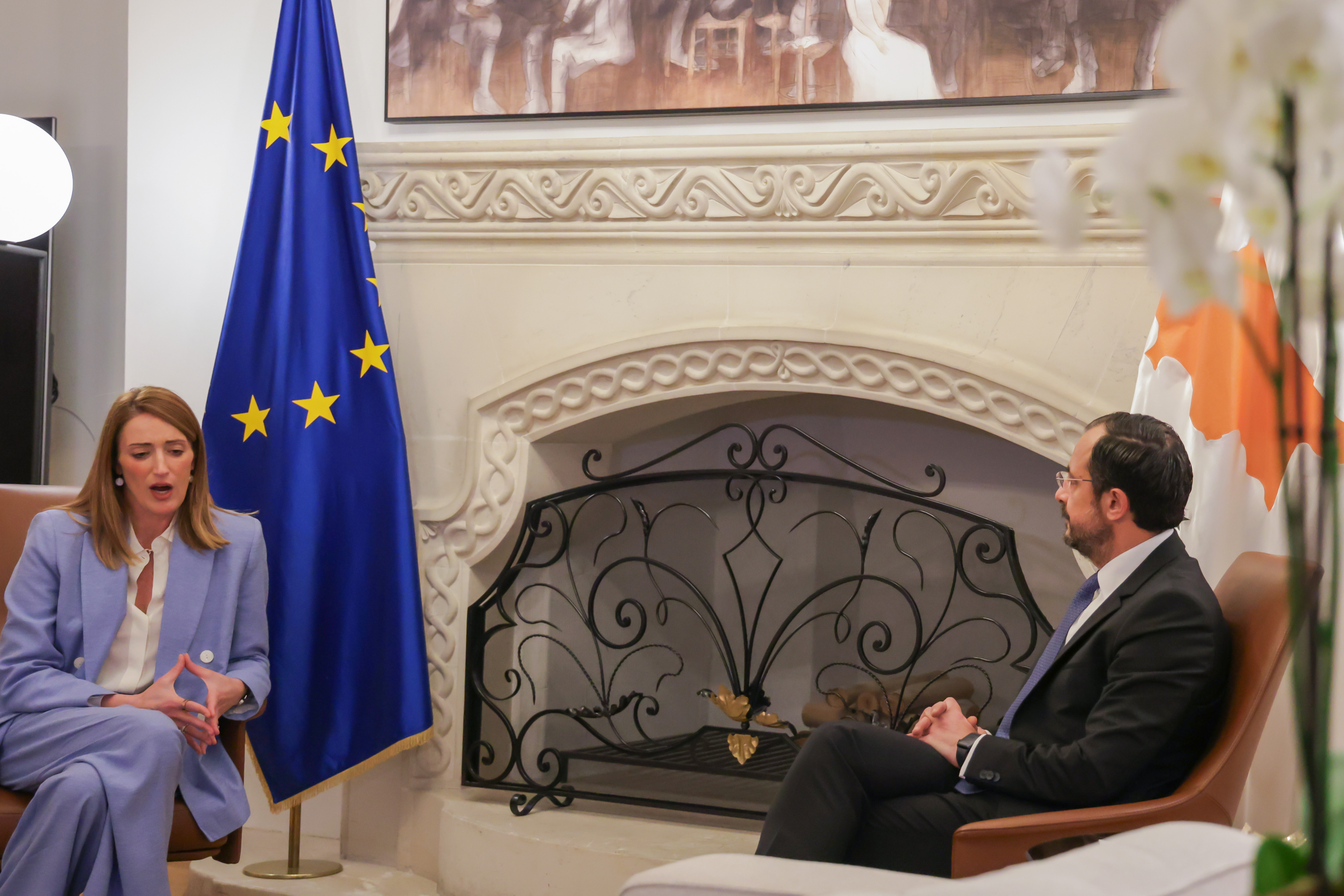 Διάσκεψη Προέδρων ΕΚ στο Προεδρικό: LIVE οι δηλώσεις ΠτΔ-Μέτσολα