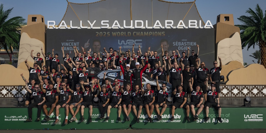 Η TOYOTA GAZOO Racing ολοκλήρωσε μια καθόλα επιτυχημένη χρονιά στο WRC