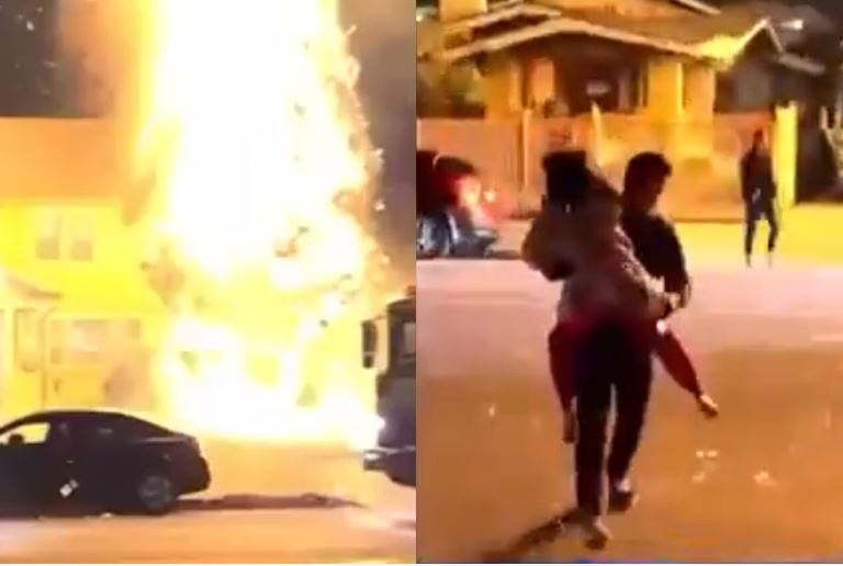 ΗΠΑ: Πυροσβέστης εκτός υπηρεσίας σώζει παιδί από φλεγόμενο σπίτι (vid)