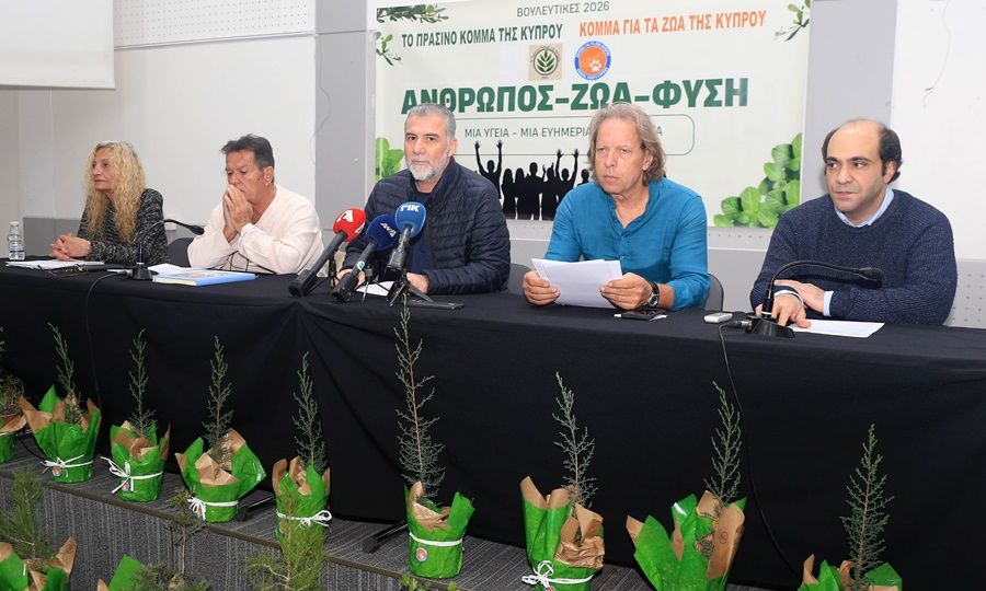 Κοινή κάθοδο στις Βουλευτικές για το Κόμμα για τα Ζώα και Πράσινο Κόμμα