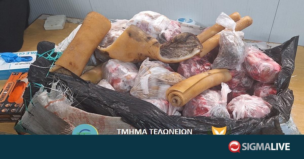 Μεγάλες κατασχέσεις νωπού κρέατος στα οδοφράγματα – 450 κιλά σε δύο υποθέσεις