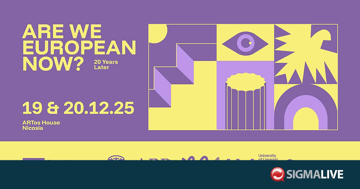 Διήμερο τέχνης και διαλόγου για τα 20 χρόνια από την ένταξη της Κύπρου στην ΕΕ