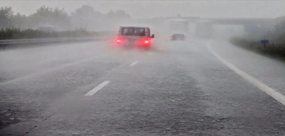 Έντονες βροχές στον αυτοκινητόδρομο Λευκωσίας-Λεμεσού- Περιορισμένη ορατότητα