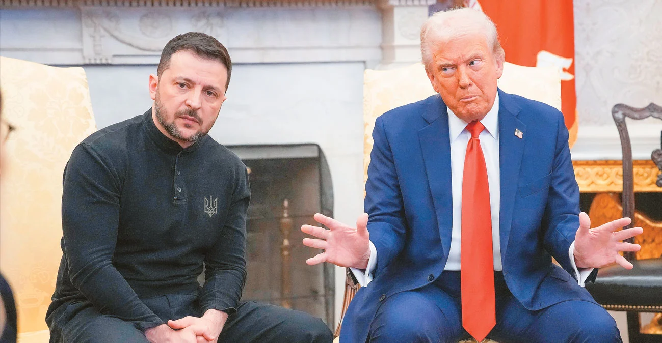 Τραμπ: «Απογοητεύμενος που ο Ζελένσκι δεν διάβασε την ειρηνευτική πρόταση μας»