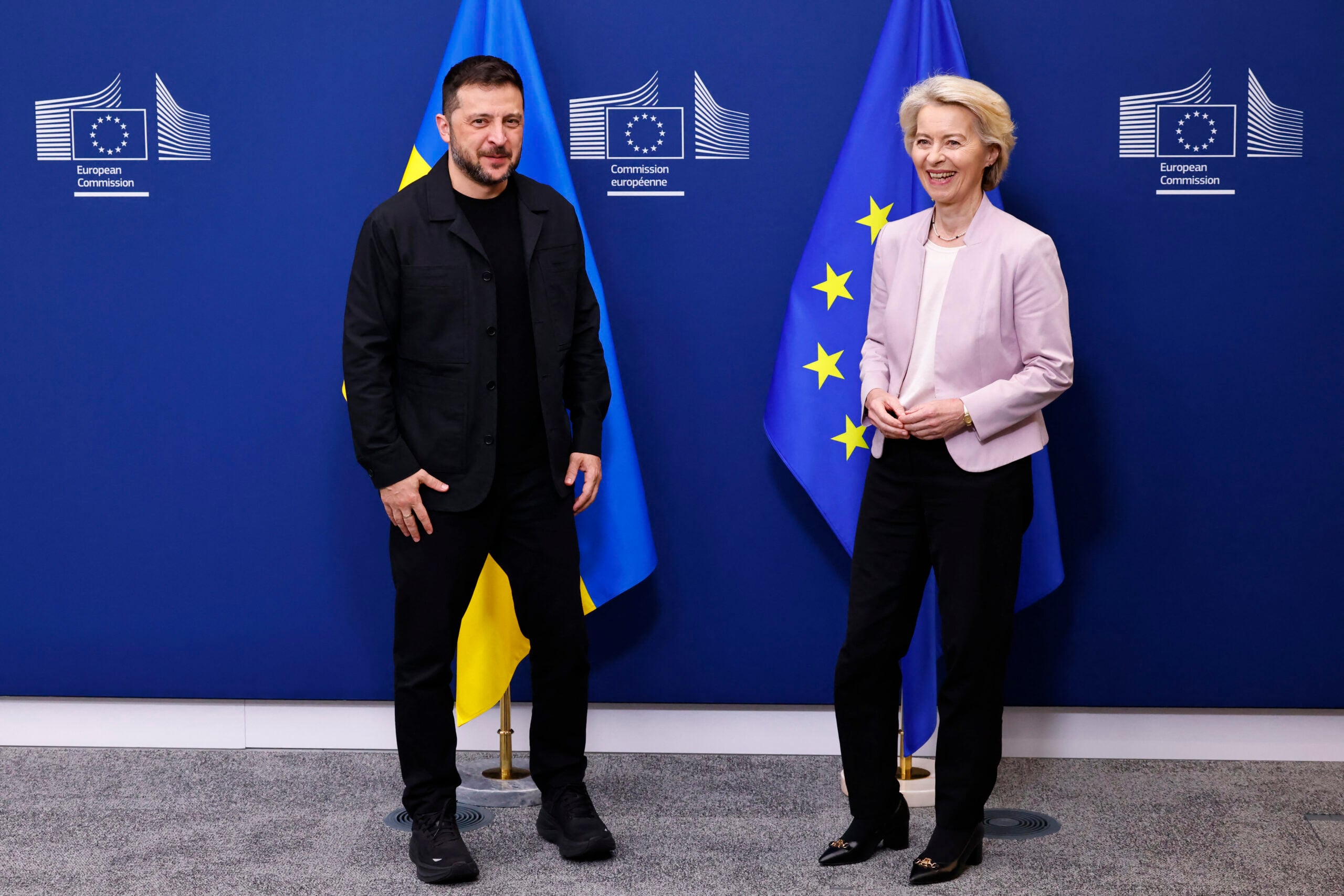 Ζελένσκι: Πάει στις Βρυξέλλες για δείπνο μαζί με Ρούτε, Κοστα, Φον Ντερ Λάιεν