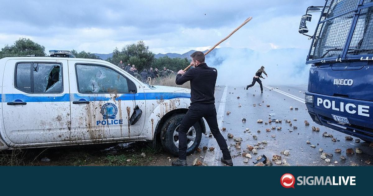 Βαριές κατηγορίες στους αγρότες – Κρατούν κλειστό το αεροδρόμιο Ηρακλείου