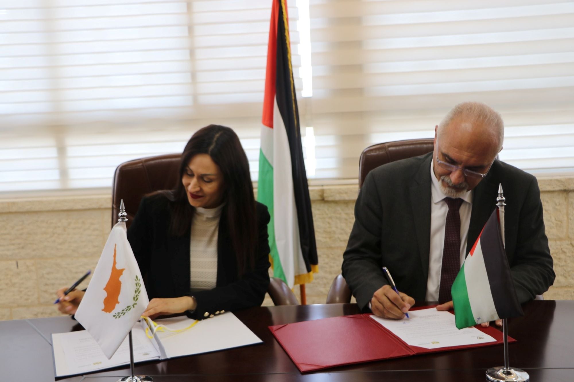 Δυνατότητες συνεργασίας συζήτησε η Υπ. Γεωργίας με Παλαιστίνιο ομόλογο