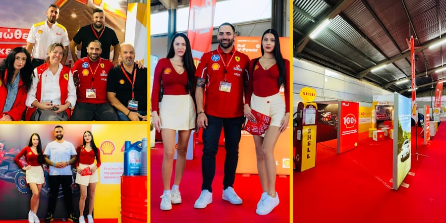 Η Coral Cyprus (Shell Licensee) τροφοδότησε και φέτος το Boyz Stuff Show