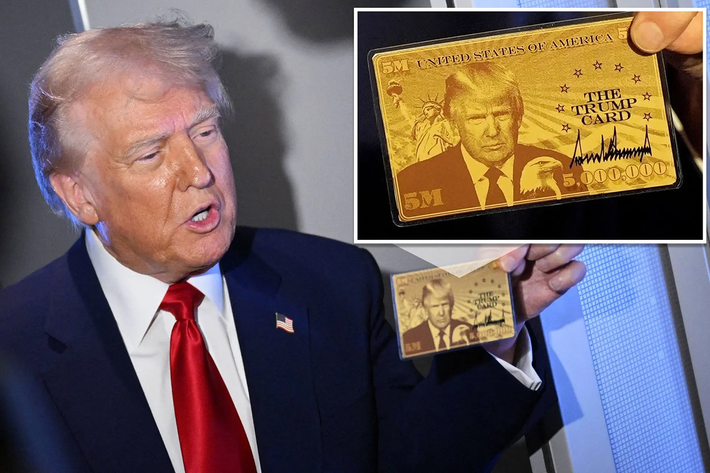 Ο Τραμπ λανσάρει το «Trump Gold Card» - «Θα πουλήσει σαν τρελλό»